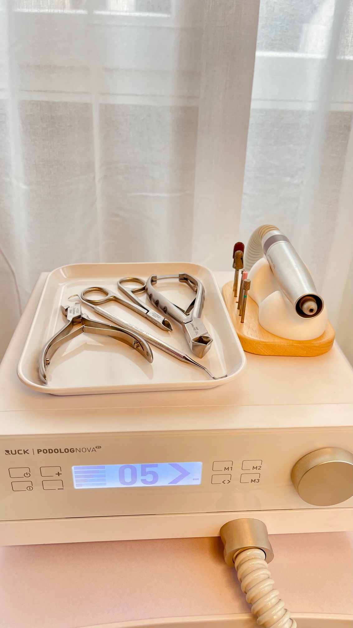 Professionelles Podologie- und Fußpflege-Equipment